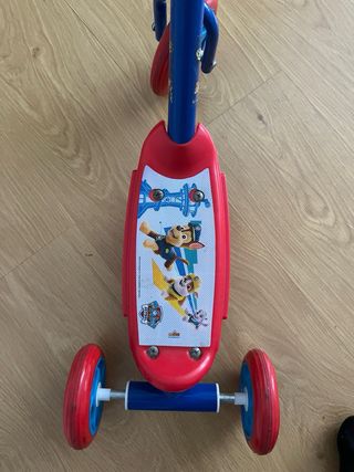 Patinete Patrulla Canina 3 Ruedas