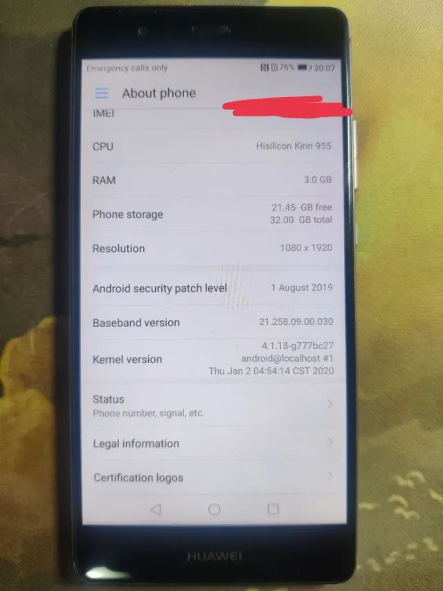 Huawei P9 Smartphone