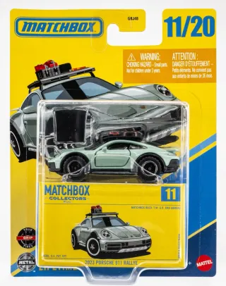 Matchbox Collectors 2023 Porsche 911 Rallye