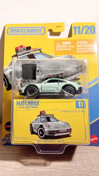 Matchbox Collectors 2023 Porsche 911 Rallye