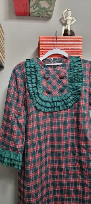 Vestido Muñeca de trapo verde