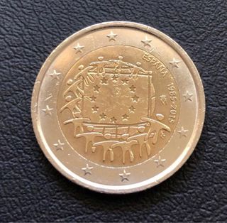 Lote  5 Monedas 2€ Conmemorativas España