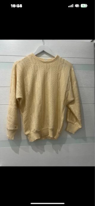 Maglione donna panna