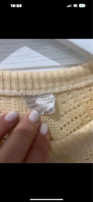 Maglione donna panna