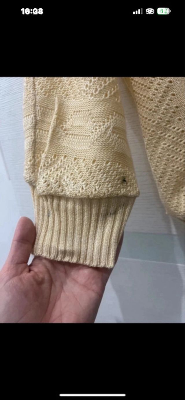 Maglione donna panna