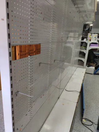 Estanteria expositor para negocio