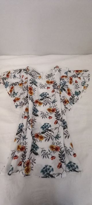 Blusa Sfera Flores Manga corta