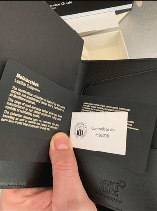 cartera portadocumentos Mont Blanc