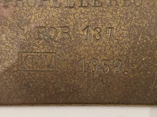 Placas náuticas antiguas