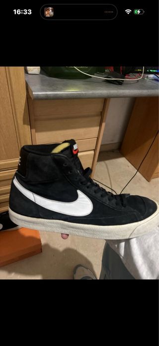 zapatos Nike blazzer negros