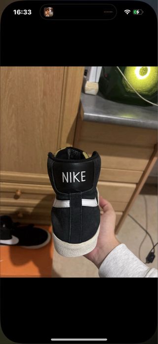 zapatos Nike blazzer negros