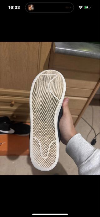 zapatos Nike blazzer negros