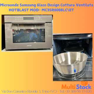 Forno a microonde Glass Design con funzione Vapore