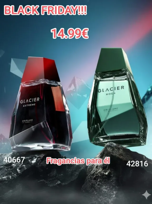 Oriflame Glacier Extreme y Rock