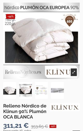 Nórdico Nuevo Calidad Máxima 220/240