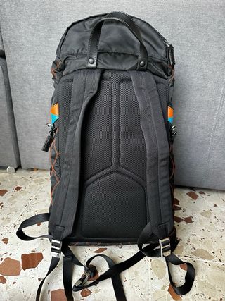 Zaino Prada Nero Multicolor