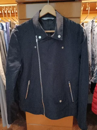 Cazadora azul vintage