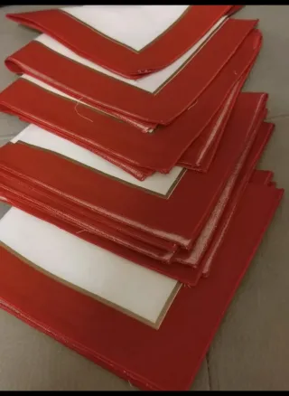 12 tovaglioli natalizi, nuovissimi in puro cotone