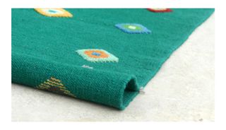 Kilim  Tribale Kaudani Verde Profeta 153x100 CM