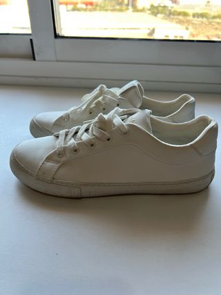Tenis Blancos Unisex Mango