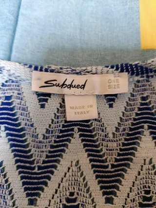 Blusa crop Subdued talla única