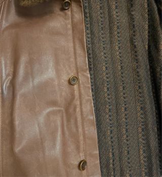 Giubbotto vintage pelle anni 60-70 Made in Italy