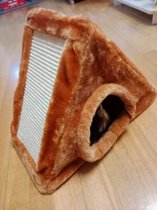 Casa para gato (tienda de campaña portátil )