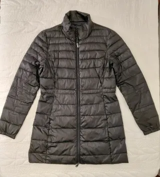 Abrigo Stradivarius azul talla 38