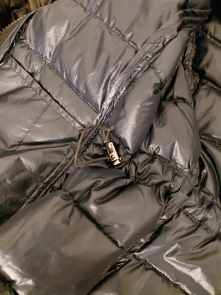 Abrigo Stradivarius azul talla 38