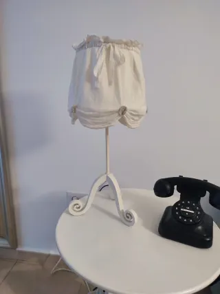 Conjunto de lámparas de tela