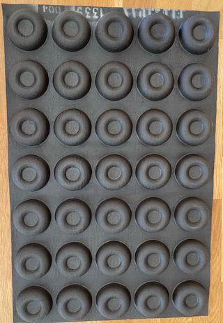 Molde de silicona negro para Pastelería