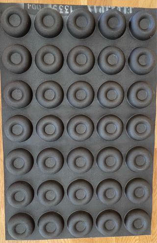 Molde de silicona negro para Pastelería