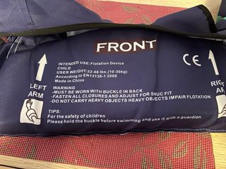chaleco flotador para niños