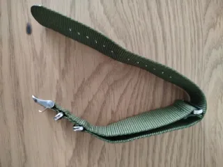 Correa de reloj verde 22mm