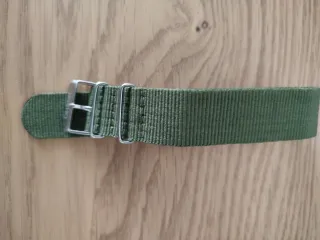 Correa de reloj verde 22mm