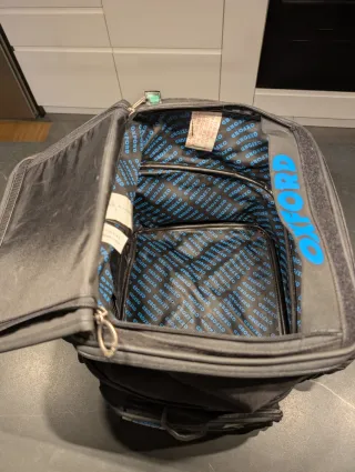 Bolsa depósito/asiento Oxford Negra