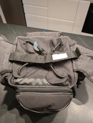 Bolsa depósito/asiento Oxford Negra