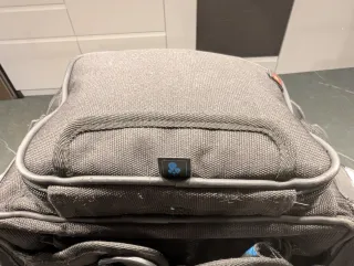 Bolsa depósito/asiento Oxford Negra