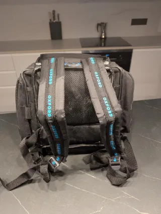 Bolsa depósito/asiento Oxford Negra