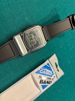 Casio DBC-32-1AES Data Bank Cinturino nuovo!
