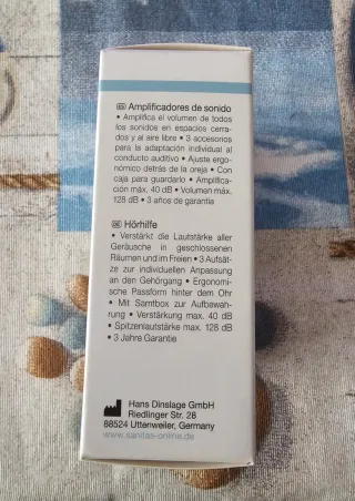 Amplificador de Sonido para Adultos Vitalcontrol.