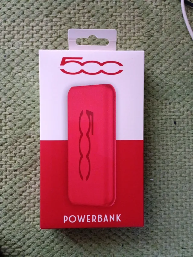 Powerbank edición limitada Fiat 500