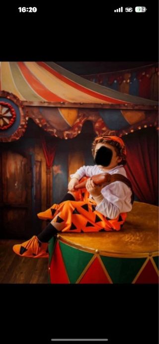 Costume Bambino BAM BAM - Taglia 3-4 Anni