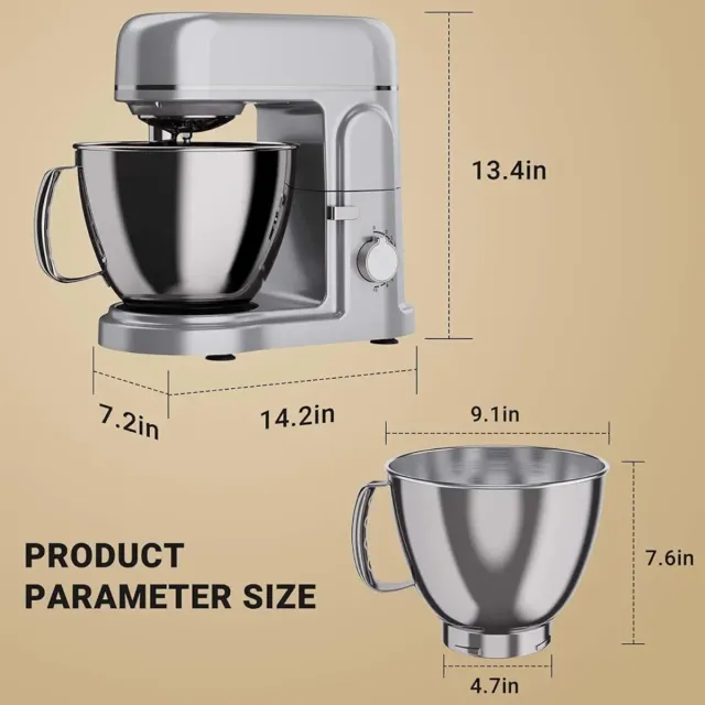 Amasadora Profesional 5L Nueva