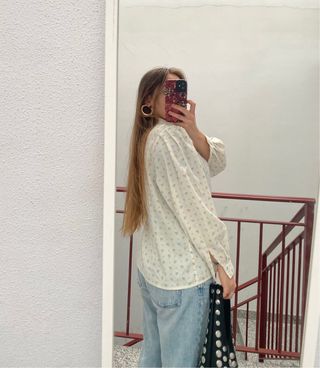 blusa vintage talla M