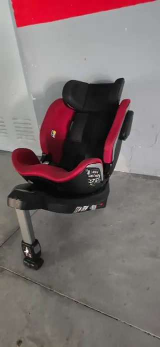 Silla coche bebé grupo I a III giratoria