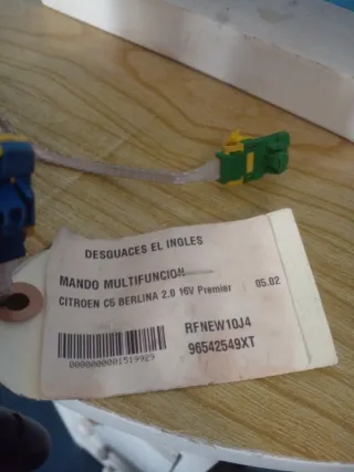 Mandos de luces completo