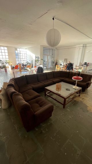 Divano modulare 9 posti