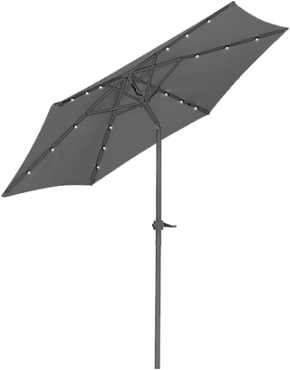 Ombrellone Rotondo 3 Metri da Giardino con Palo Ce