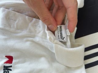 Polo Puma Marlboro blanco,  Talla L Hombre